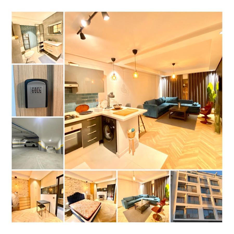 Spacious New 1-Bedroom Unit In Downtown W Terrace And Free Parking Casablanca Buitenkant foto