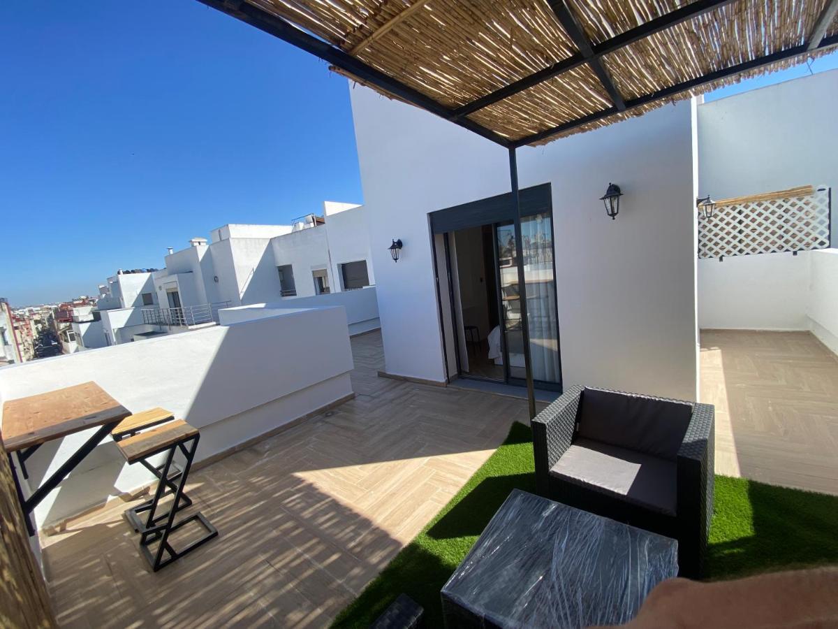 Spacious New 1-Bedroom Unit In Downtown W Terrace And Free Parking Casablanca Buitenkant foto